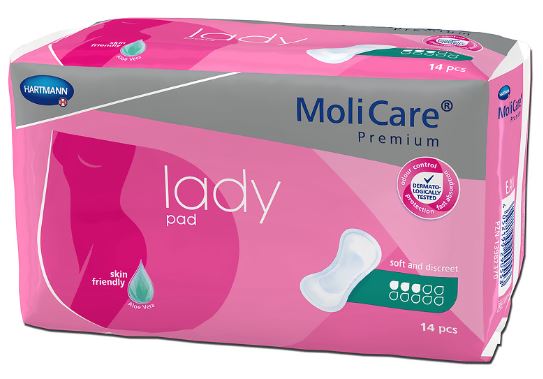 MoliCare Premium lady pads 3 drops